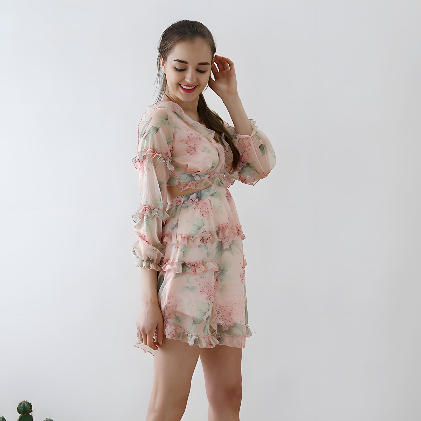 Robe courte Imprimé Bohème