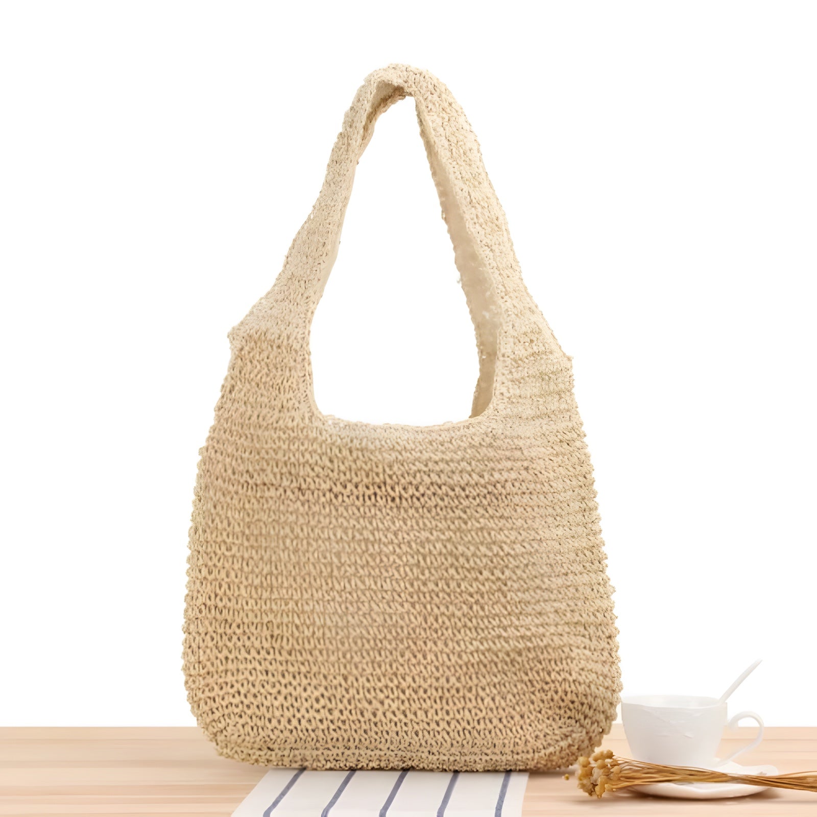 Tote Bag Bohème Paille
