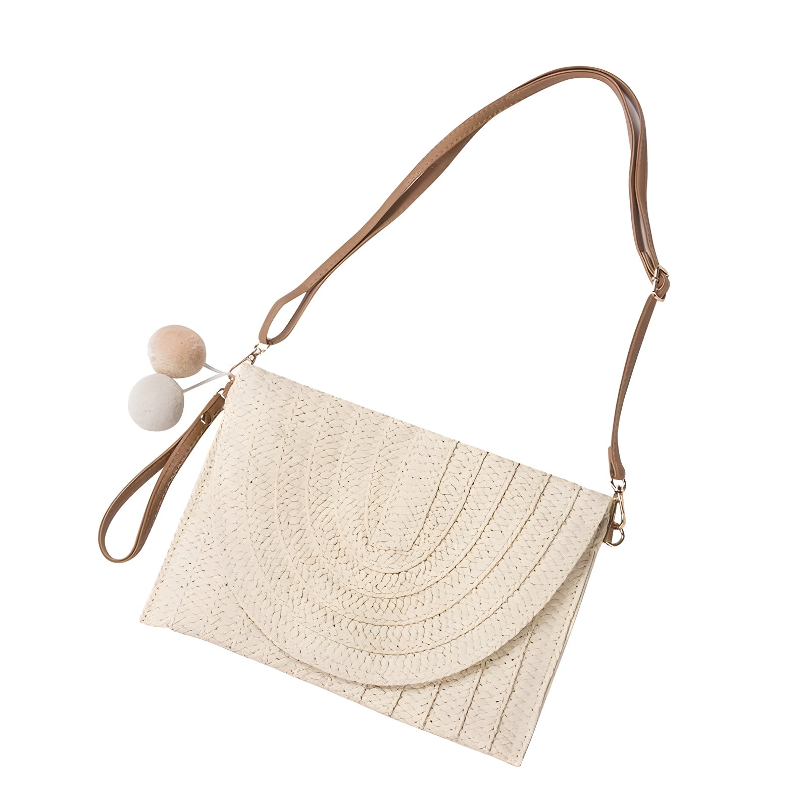 Sac Pochette Paille Bohème