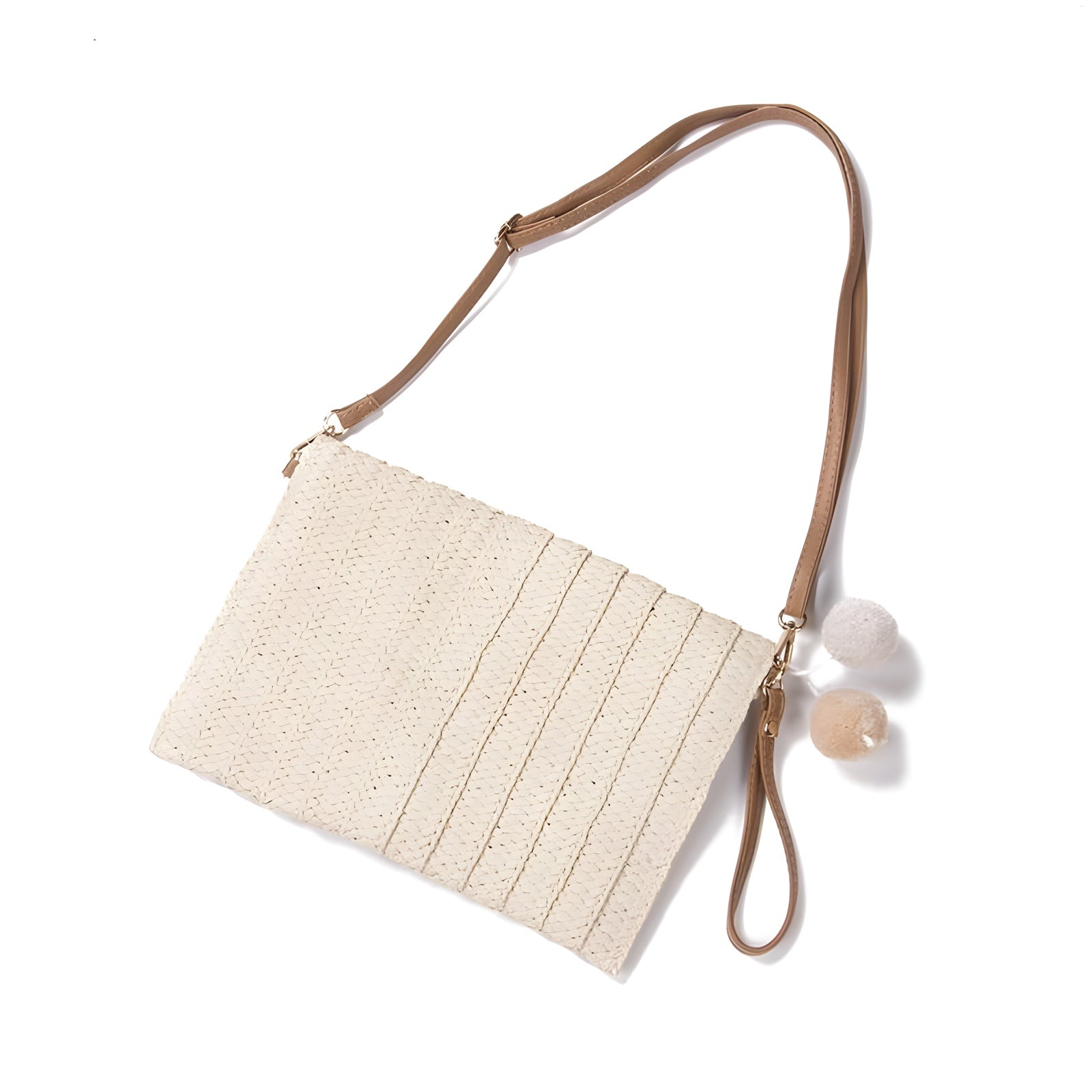 Sac Pochette Paille Bohème