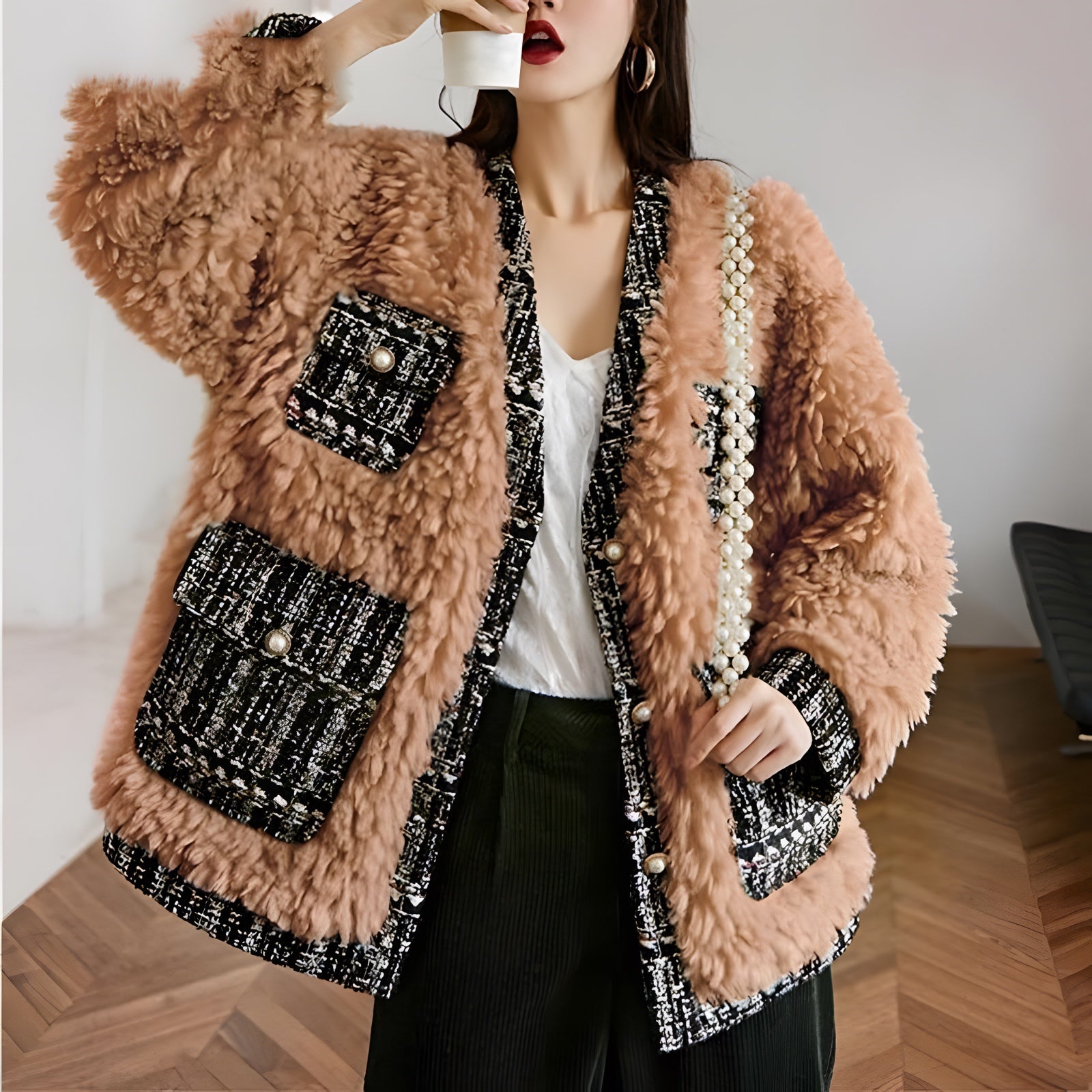 Manteau Large Hippie Chic