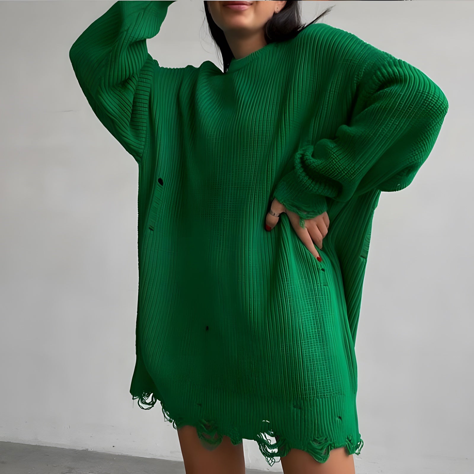 Robe pull hippie