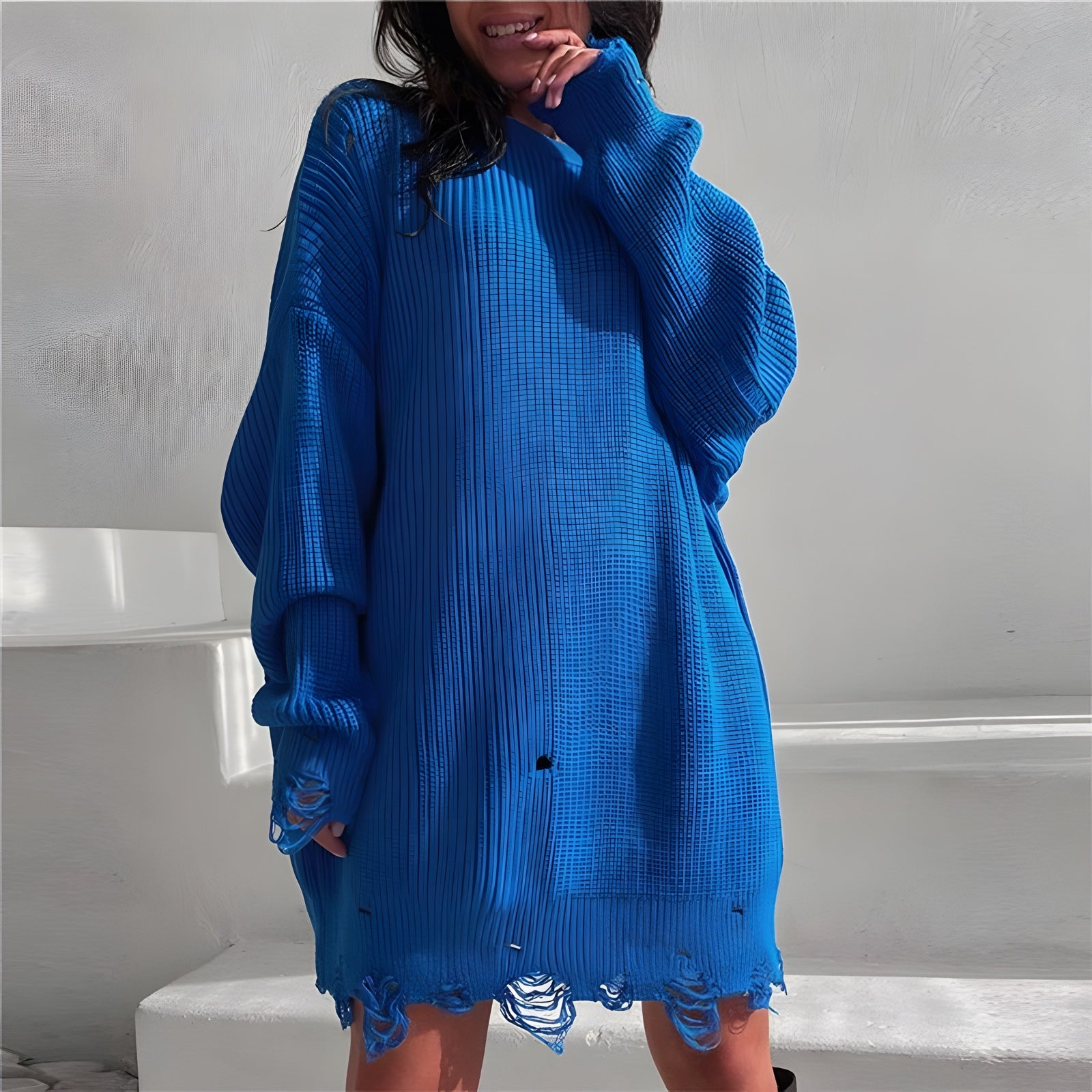 Robe pull hippie