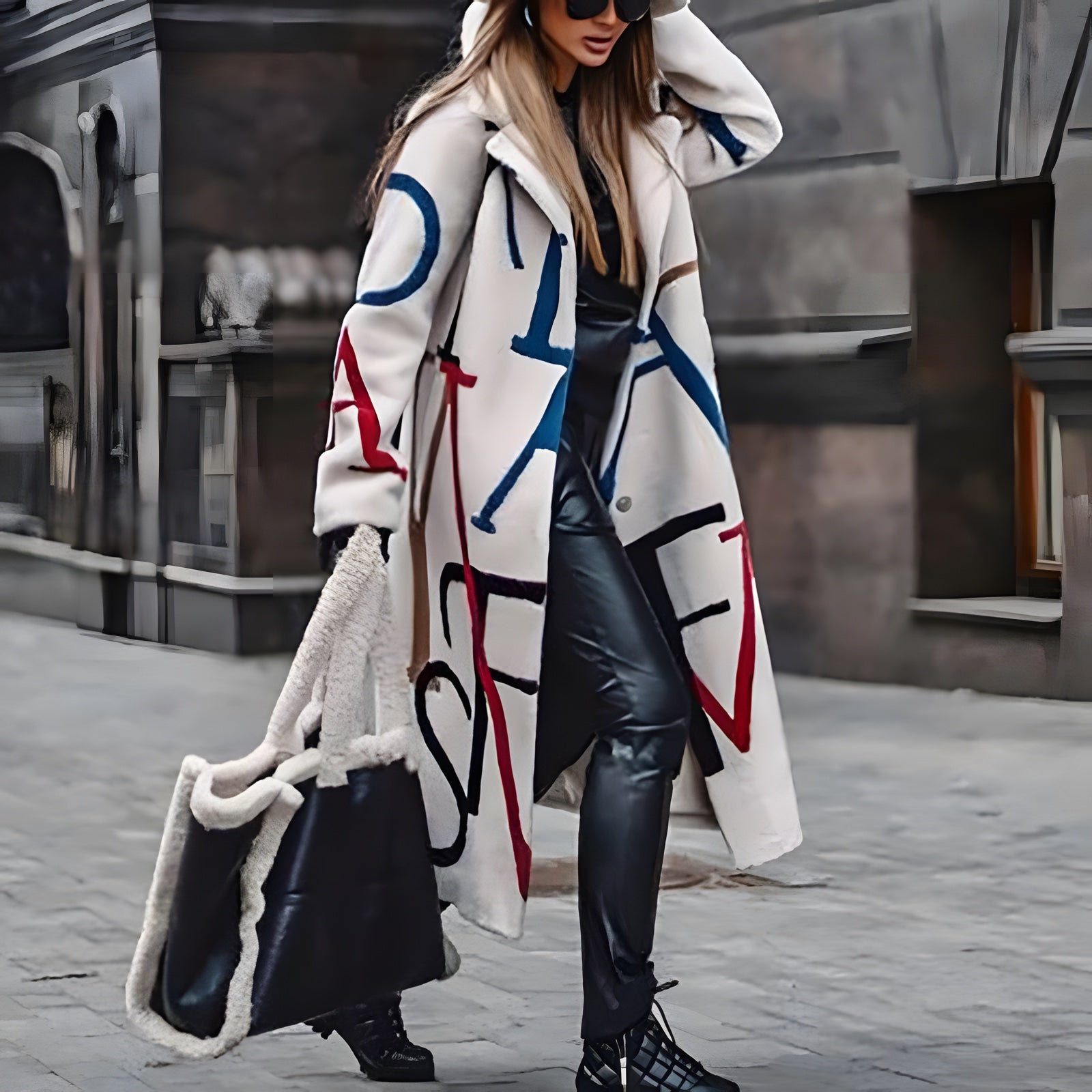 Manteau hippy chic