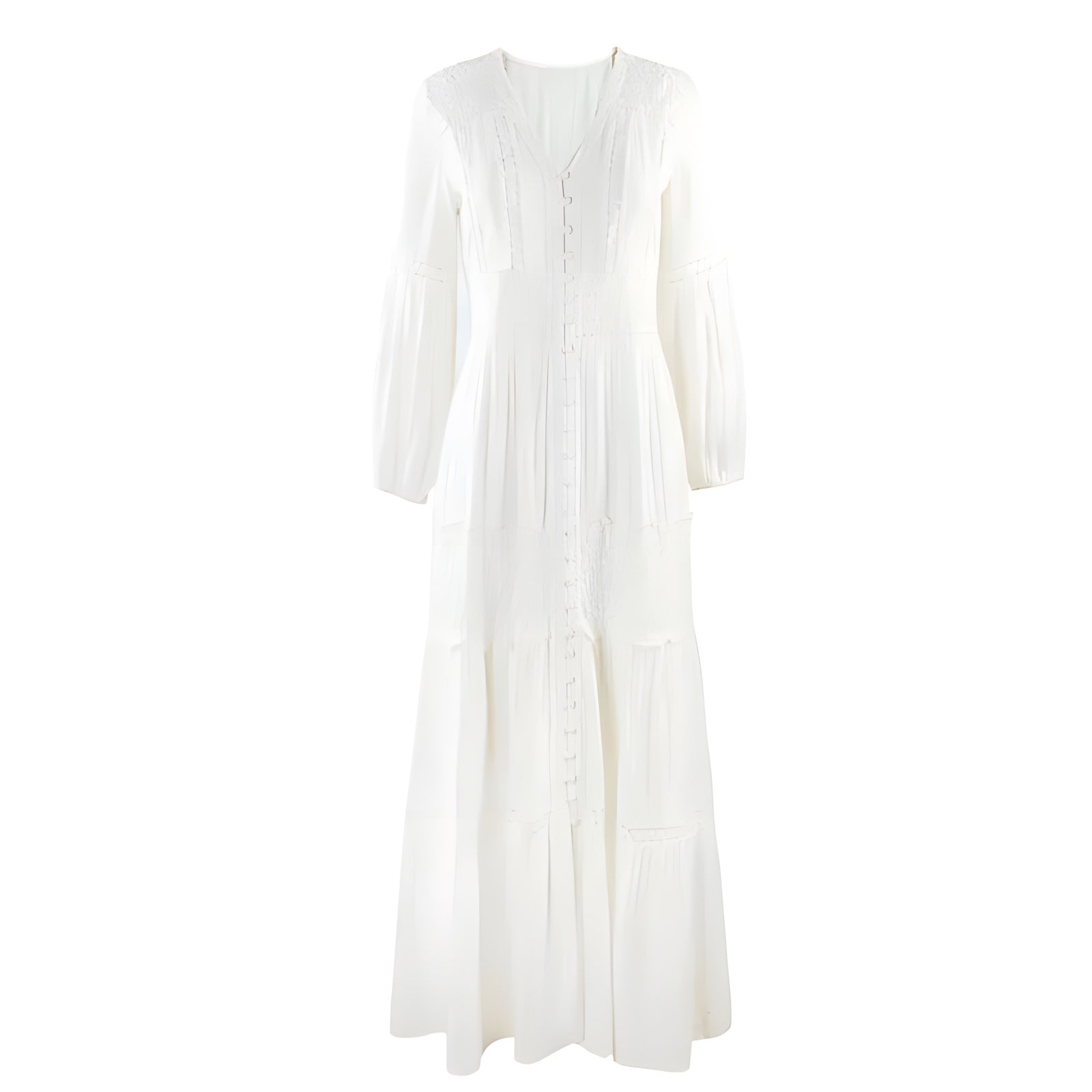 Robe blanche dentelle