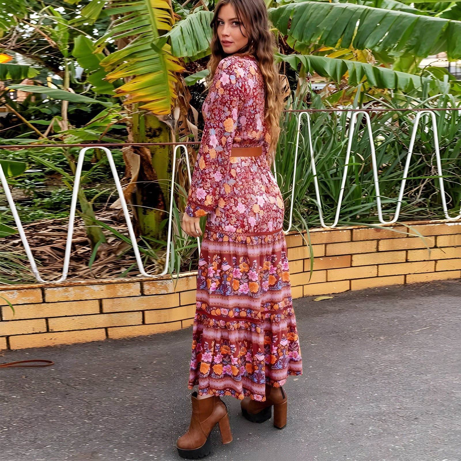 Robe Boheme Chic Femme