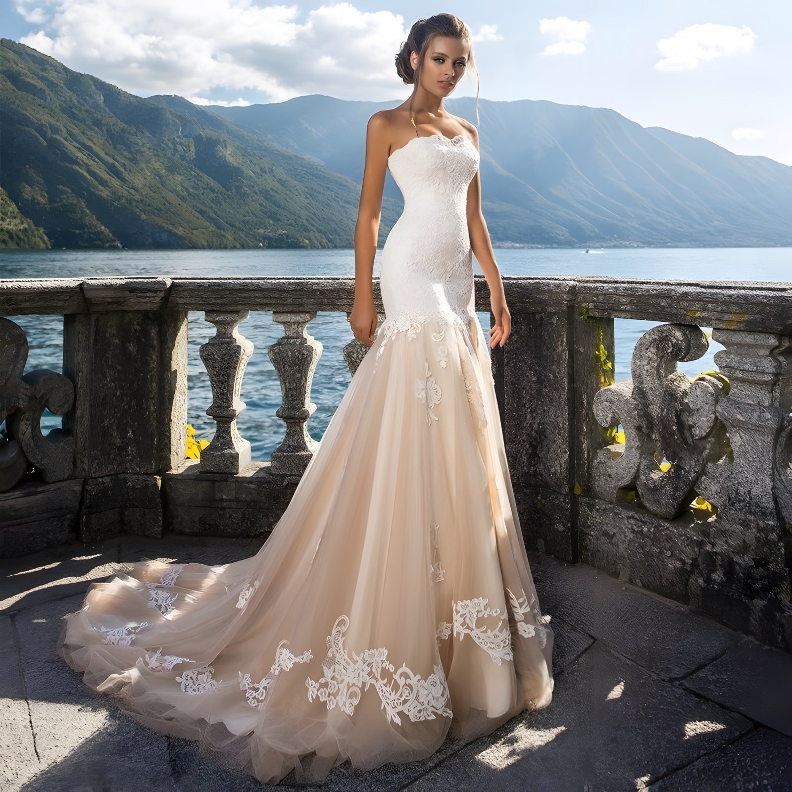 Robe de mariage bohème