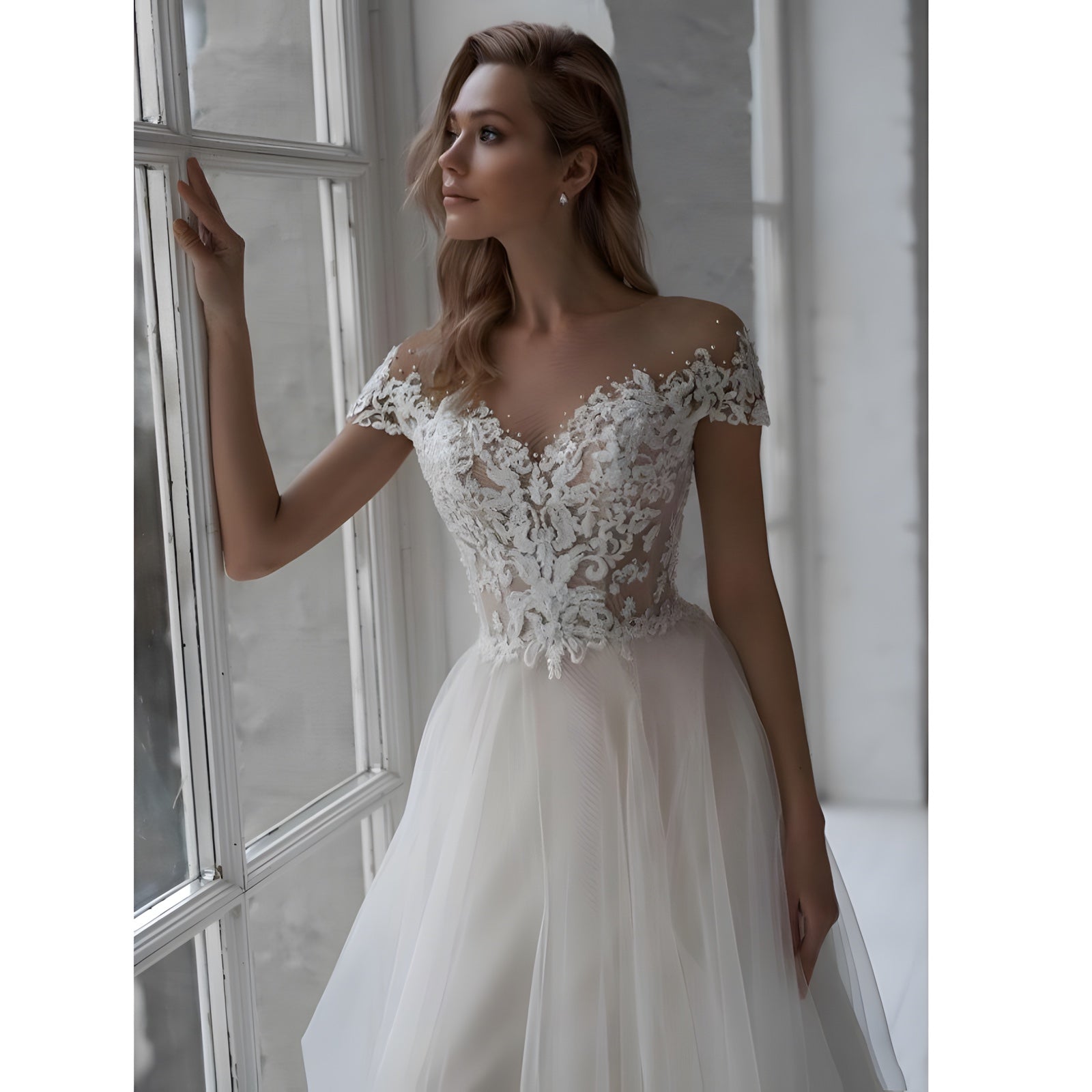 Robe boheme blanche mariage