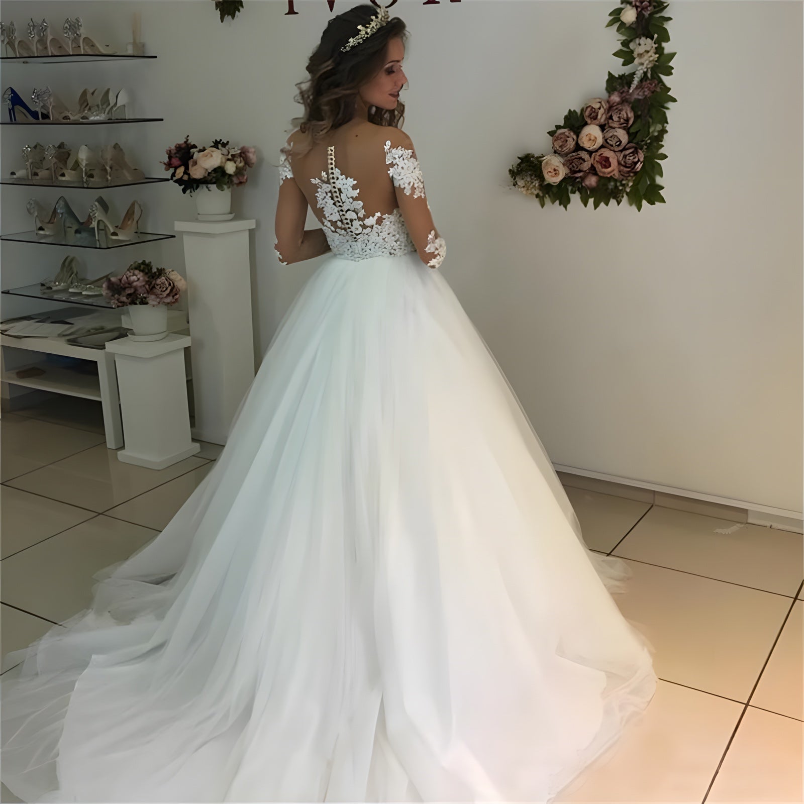 Robe de mariée bohème occasion