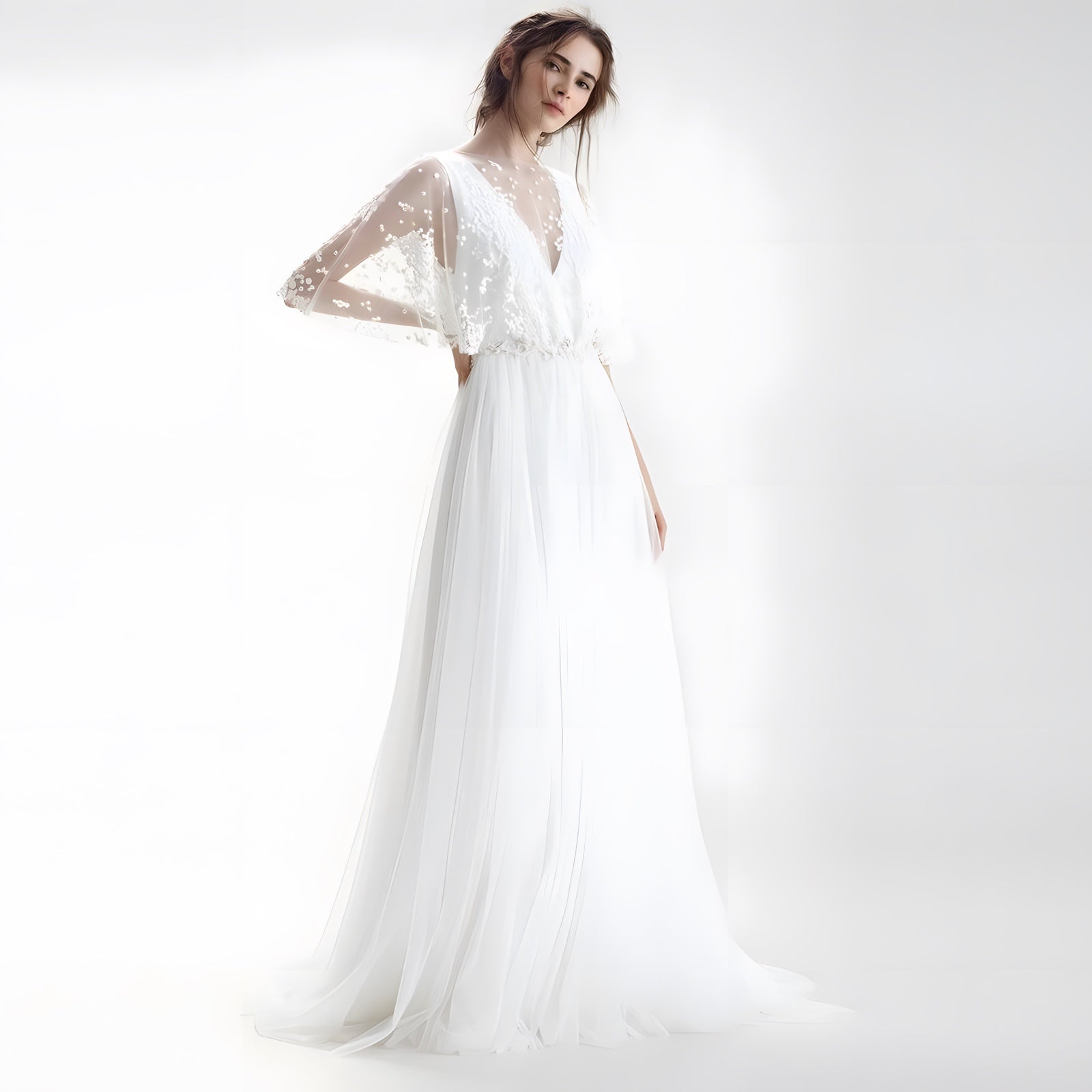 Robe de mariée style hippie