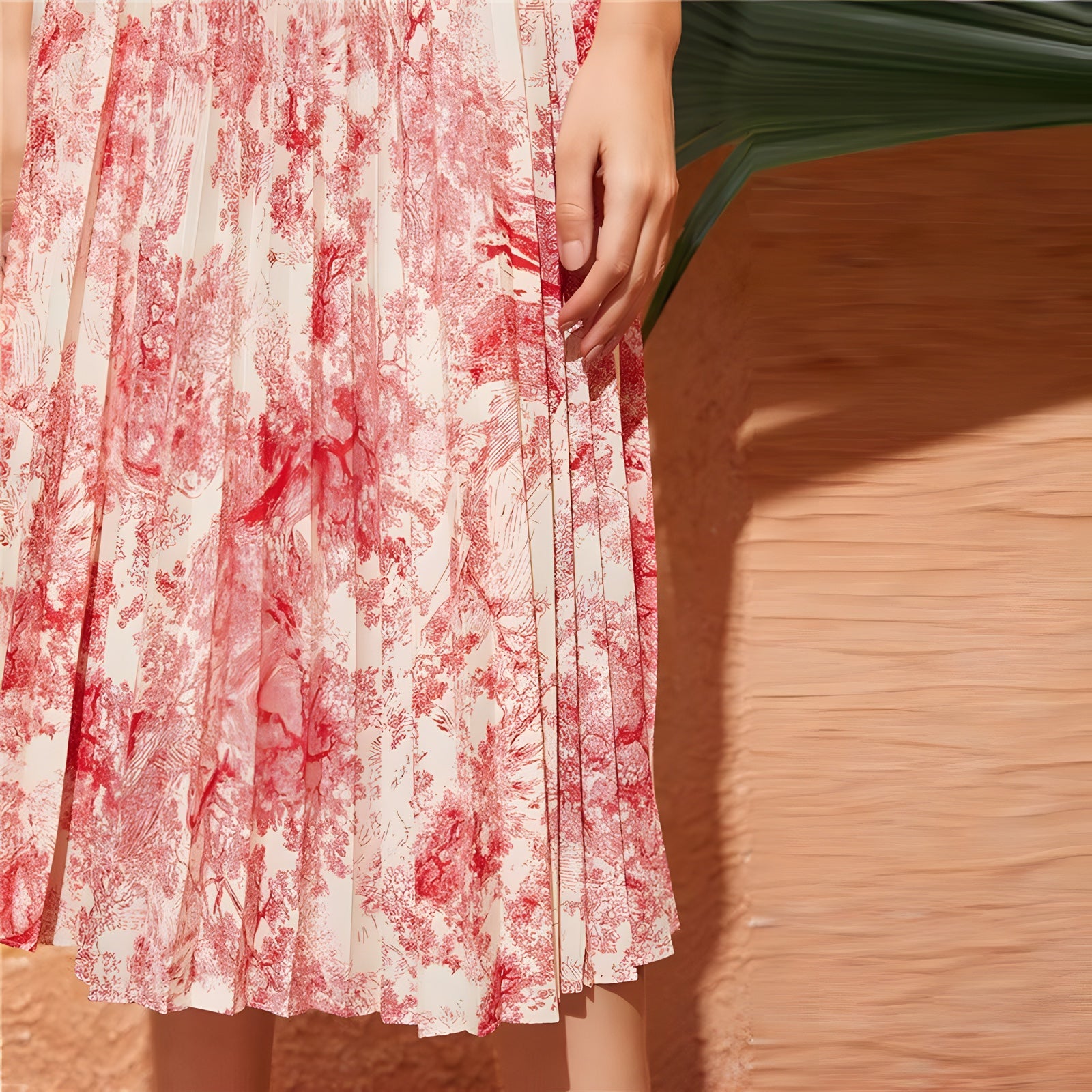 Jupe Longue Bohème Rose