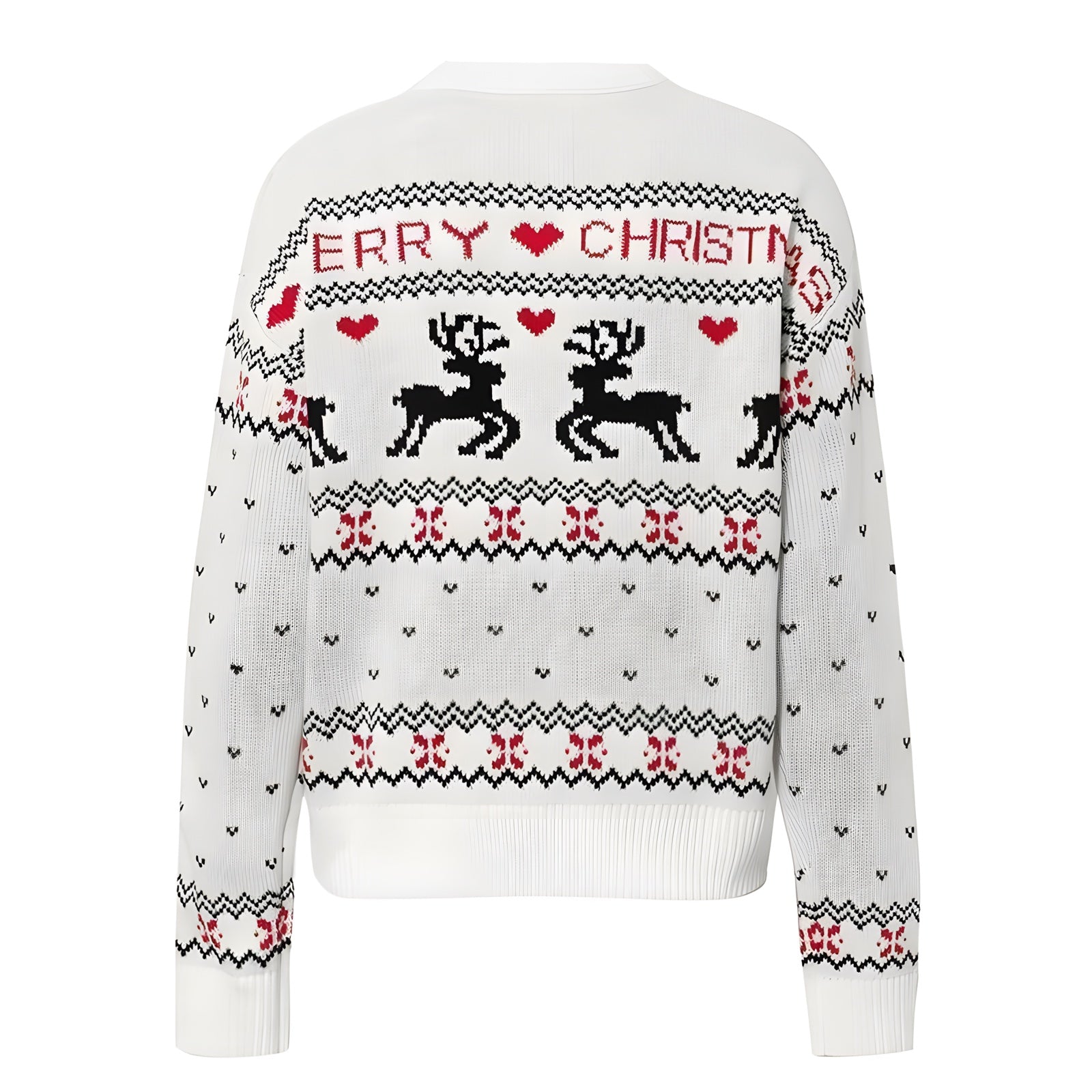 Pull de Noël Blanc