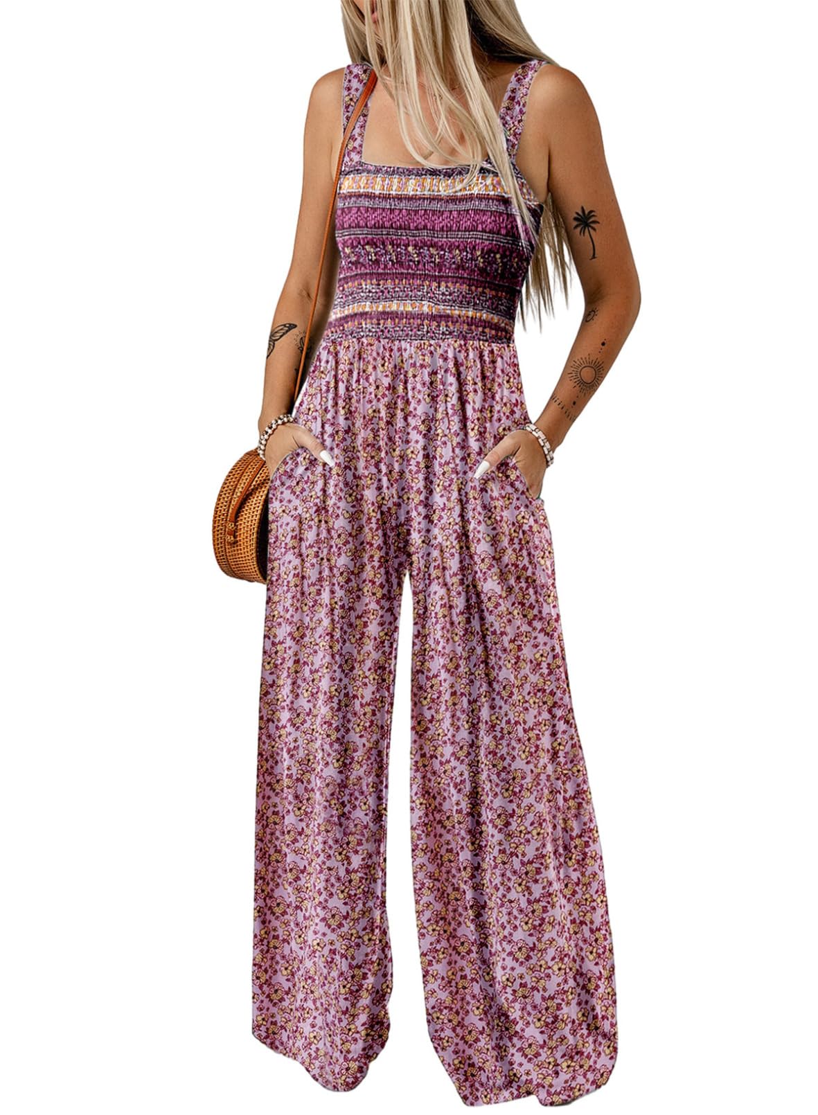 Combinaison femme bohème chic
