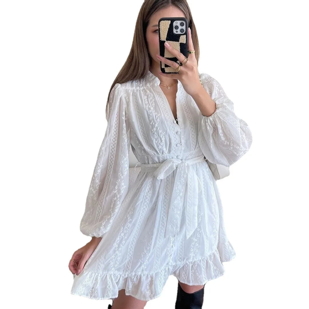 Robe Blanche Chic et Bohème