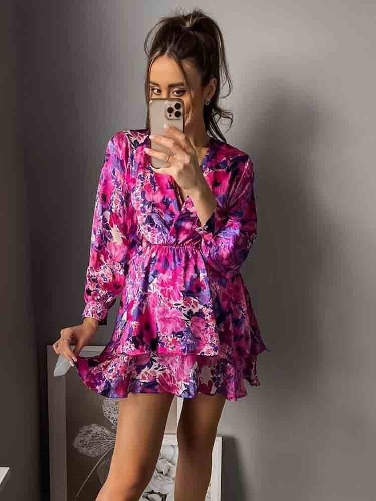 Robe Cocktail Bohème Chic Courte