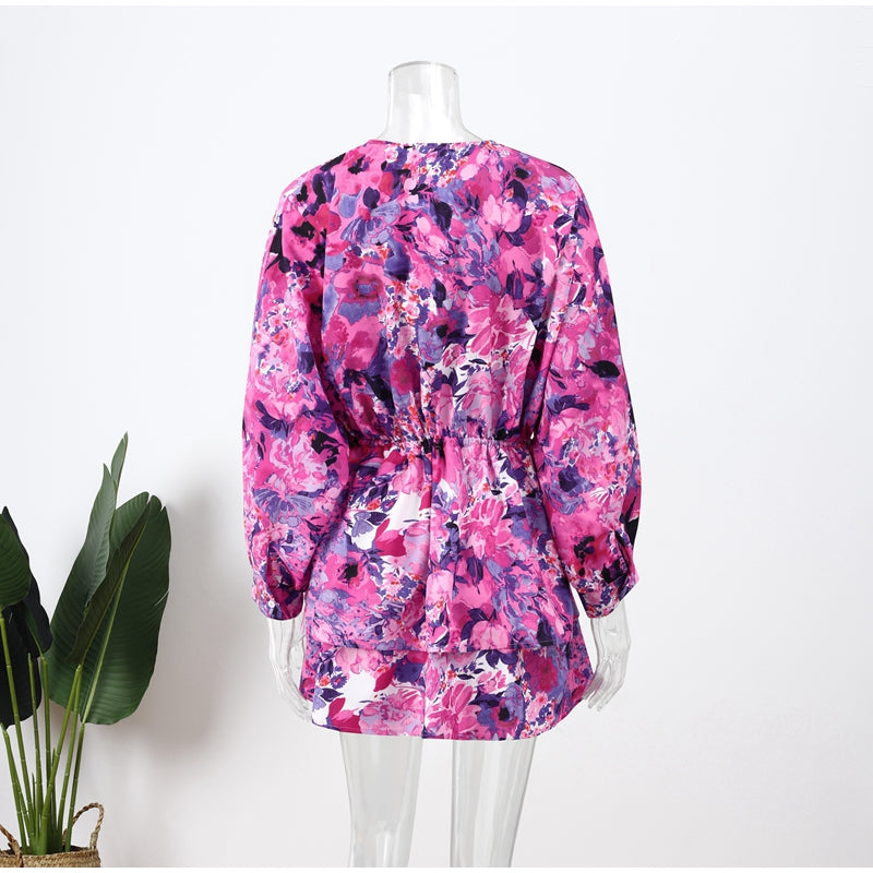 Robe Cocktail Bohème Chic Courte