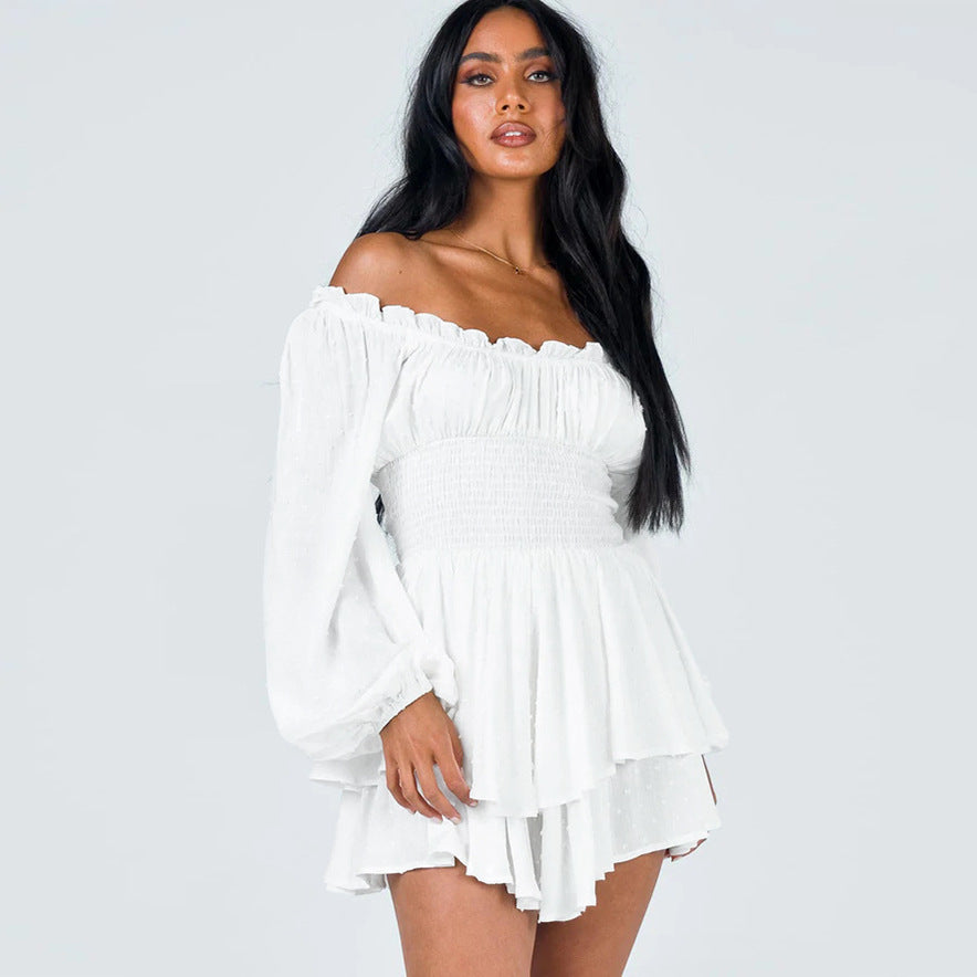 Robe Hippie Chic Blanche