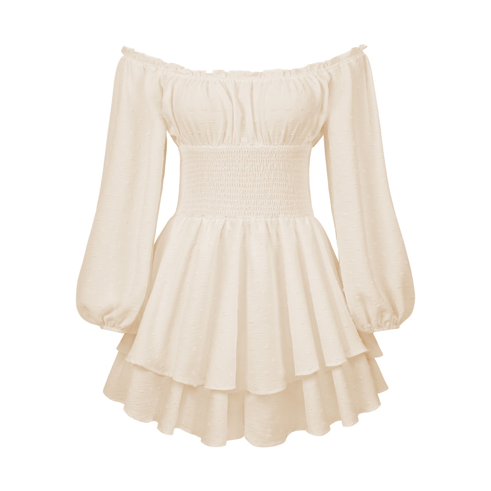 Robe Hippie Chic Blanche