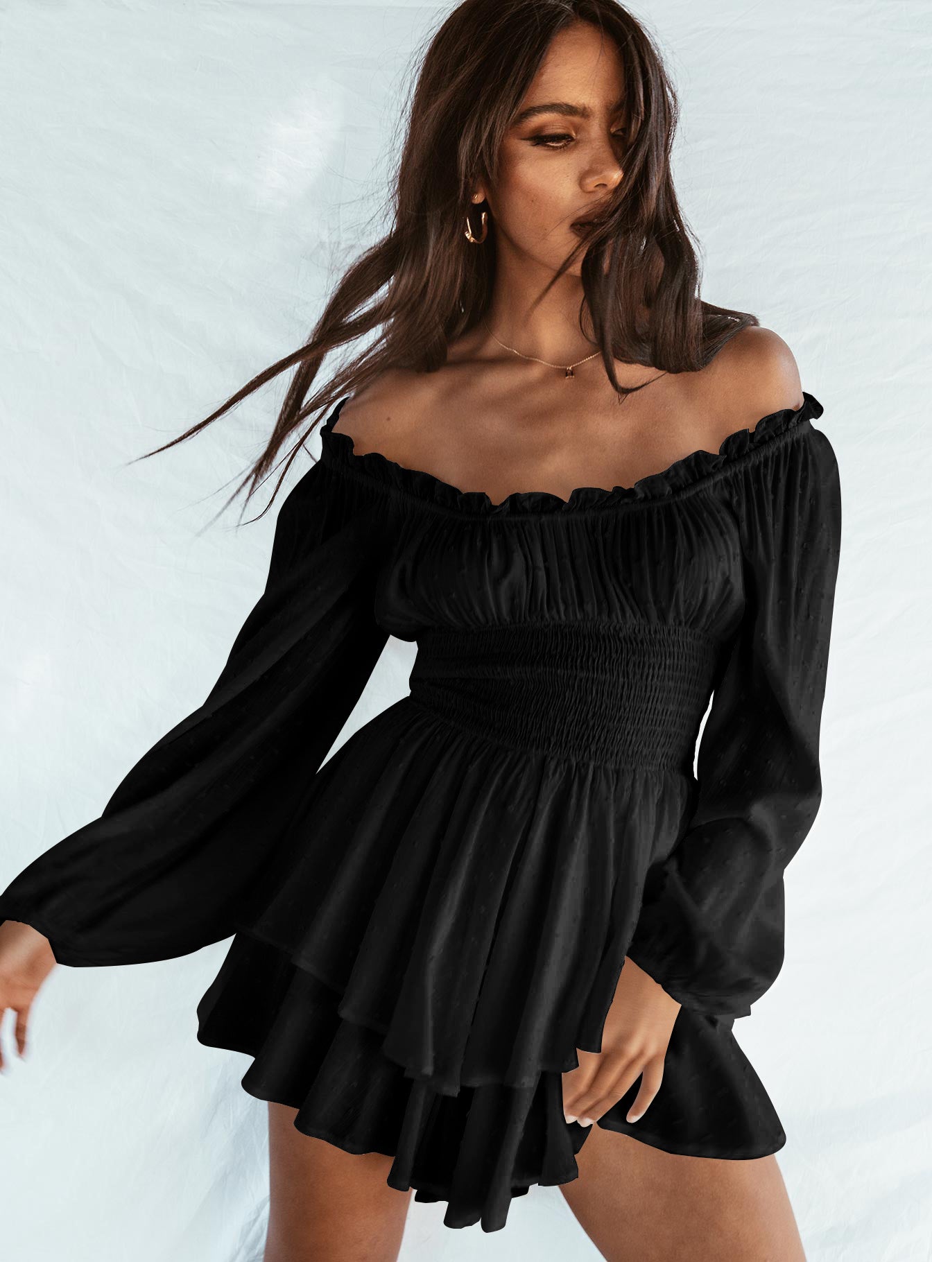 Robe Hippie Chic Blanche