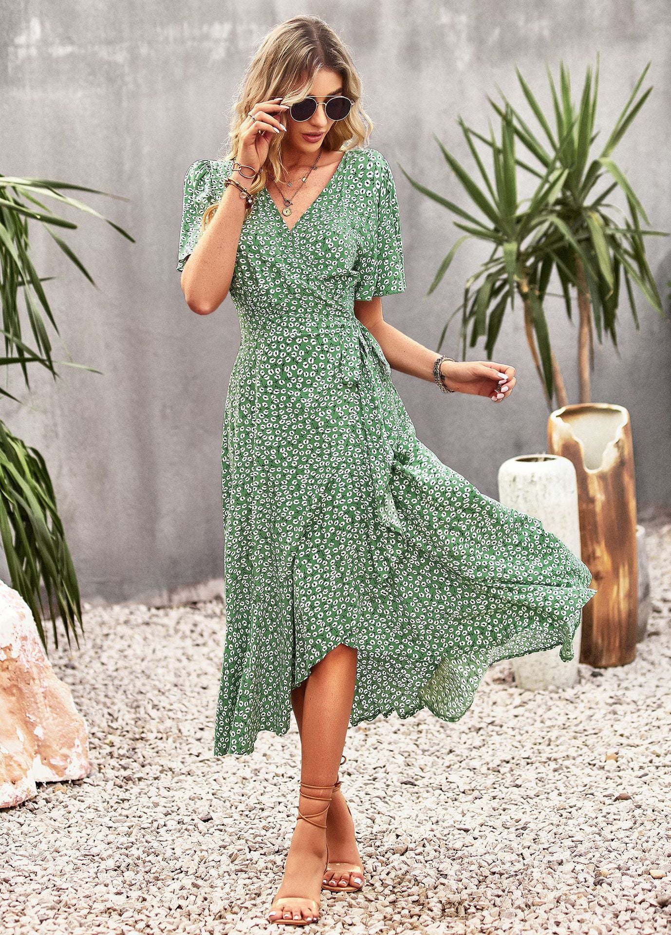 Robe Bohème Longue Portefeuille