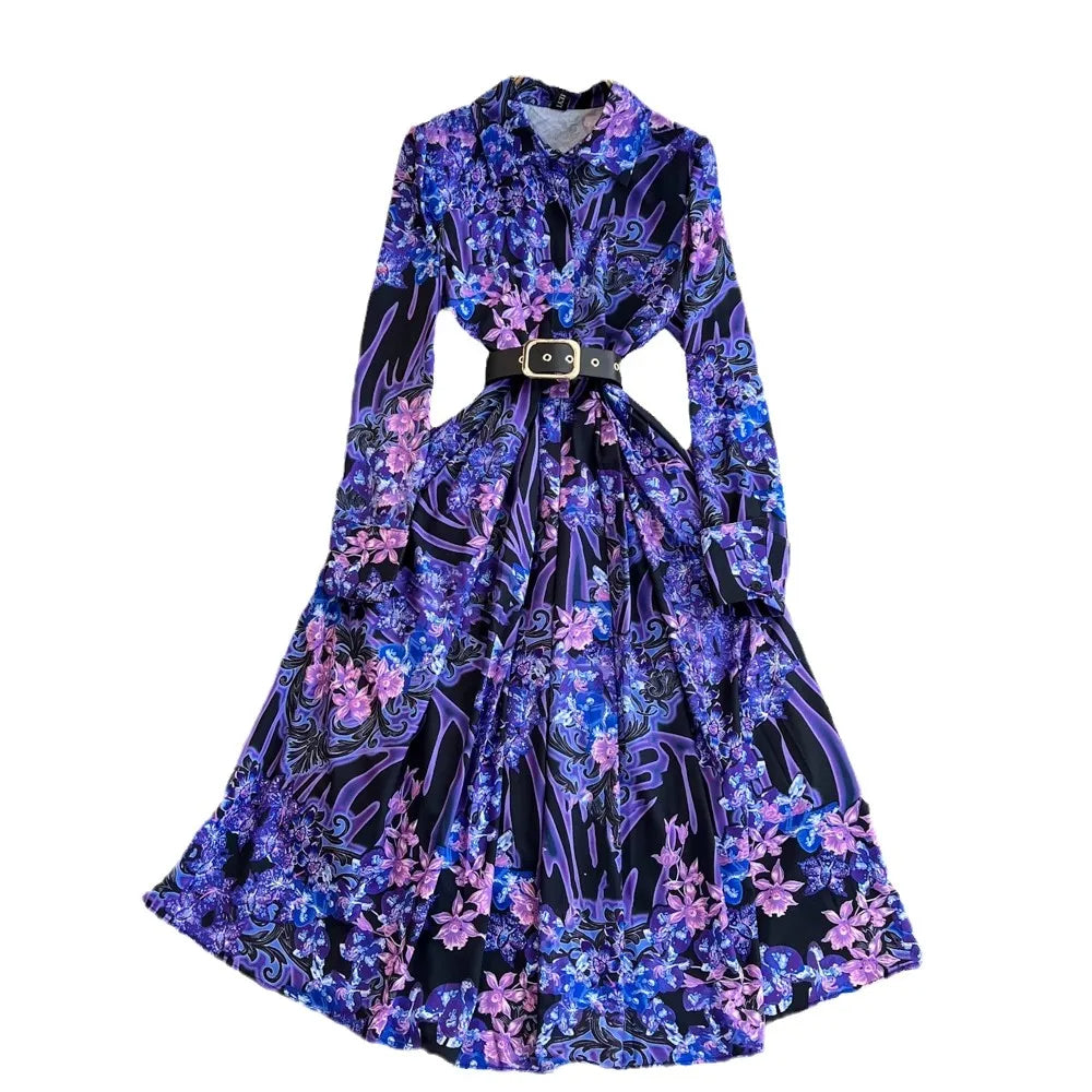 Robe Style Hippie Fleurie