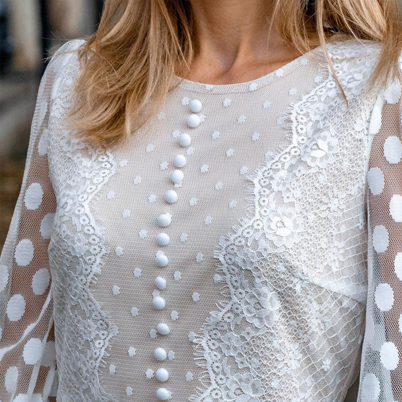 Robe Hippie Blanche Chic