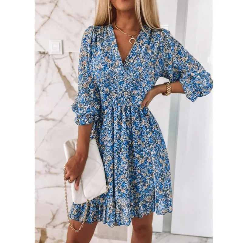 Robe Hippie Verte