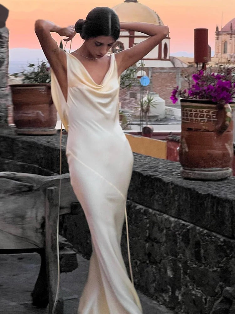 Robe cocktail boheme chic