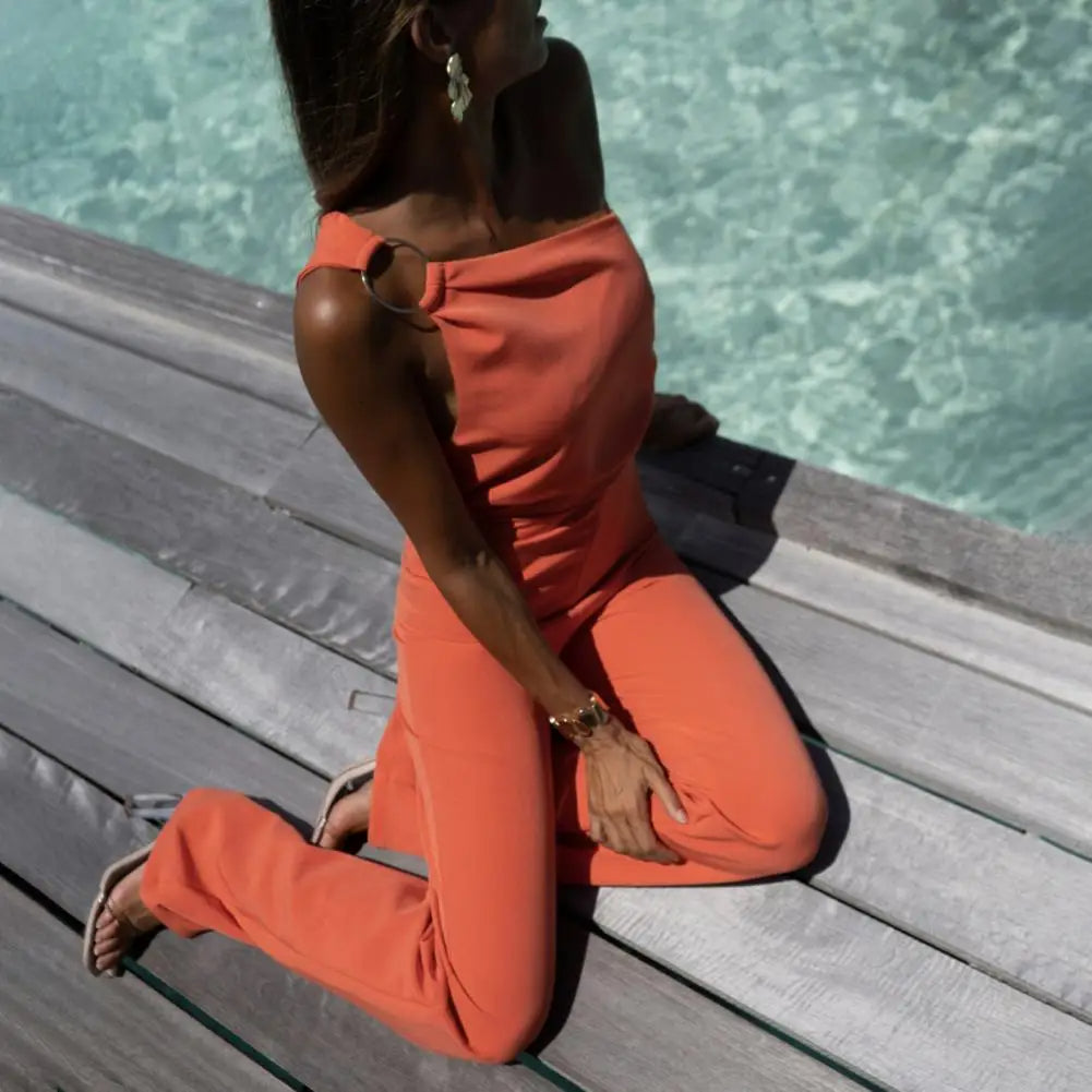 Combinaison pantalon bohème chic