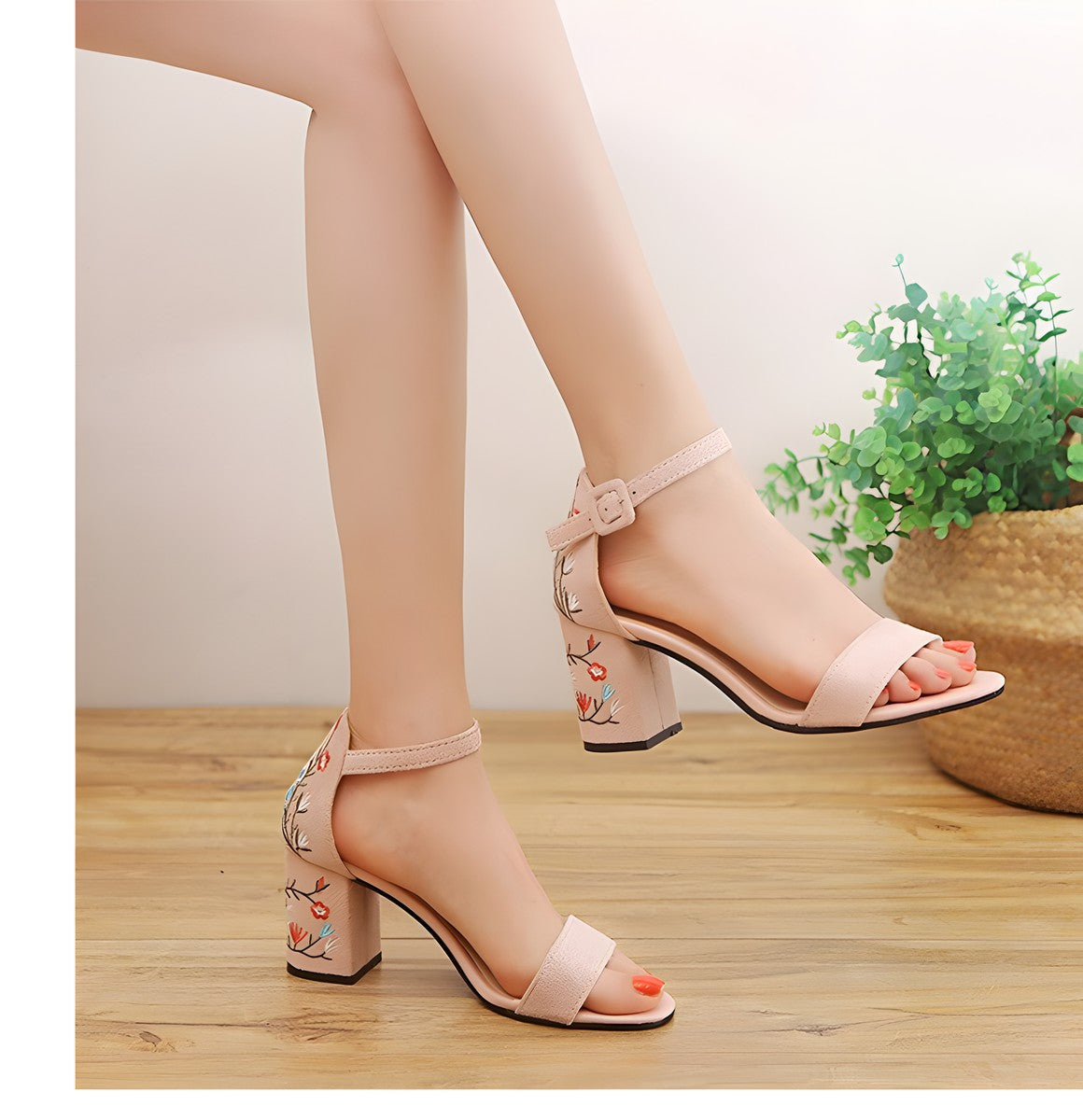 Chaussures Bohème Chic Fleurs