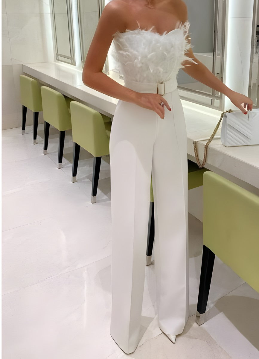 Combinaison bohème chic mariage