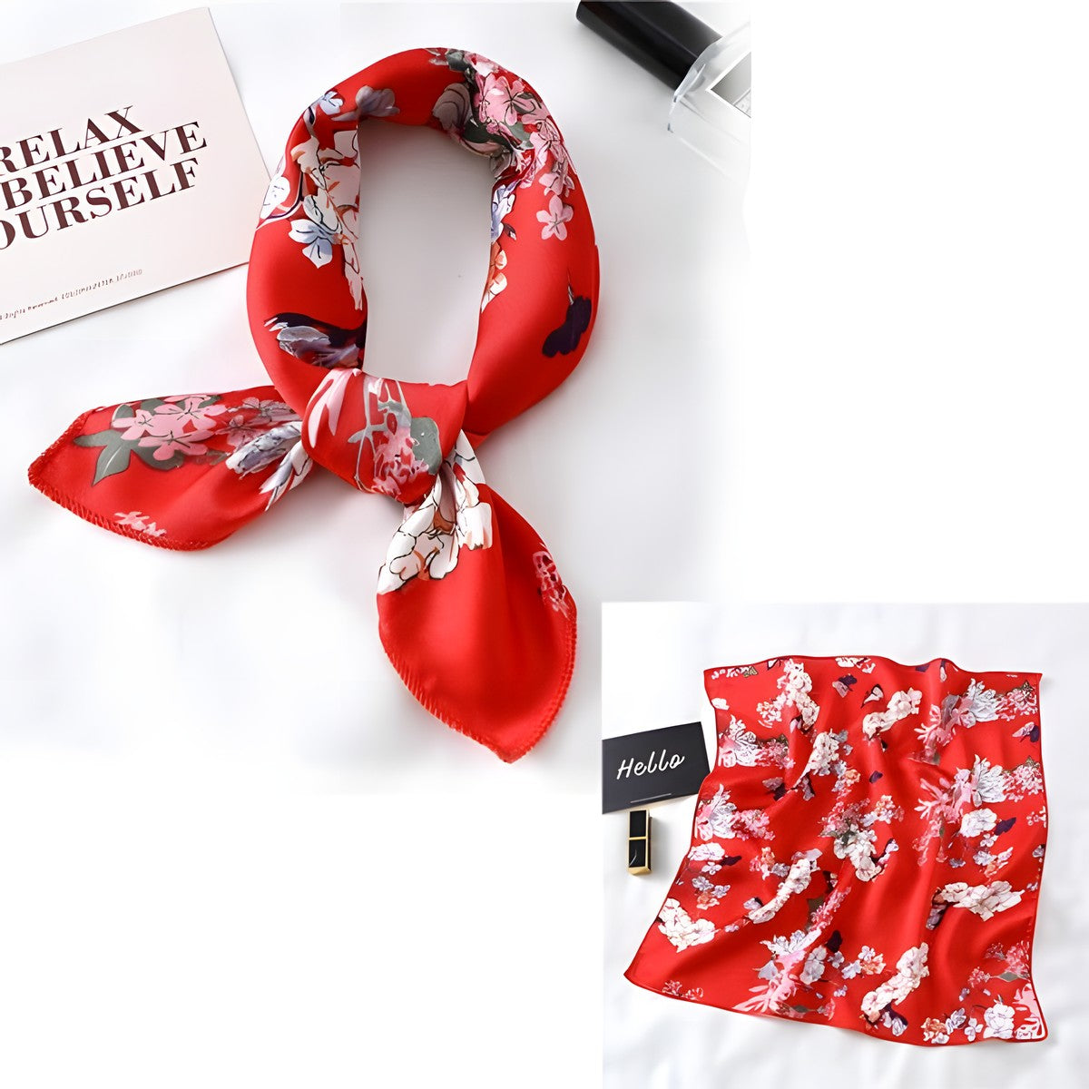Foulard cheveux carre