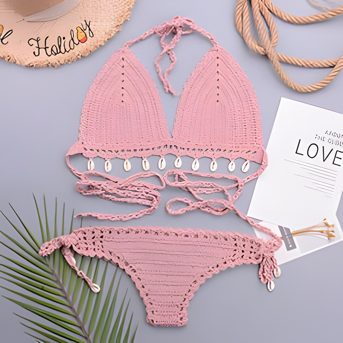 Maillot de bain crochet bohème