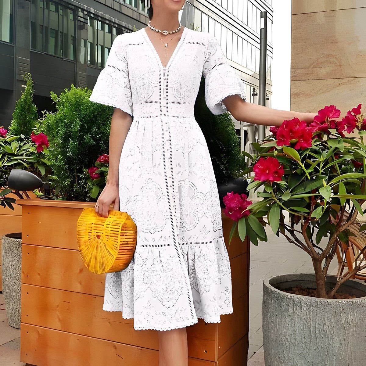 Robe Bohème Longue Celeste