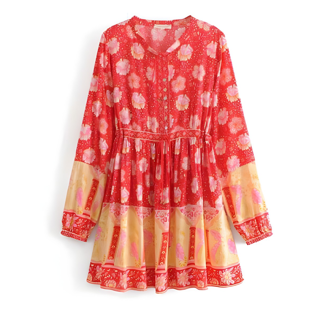 Robe Bohème Rouge