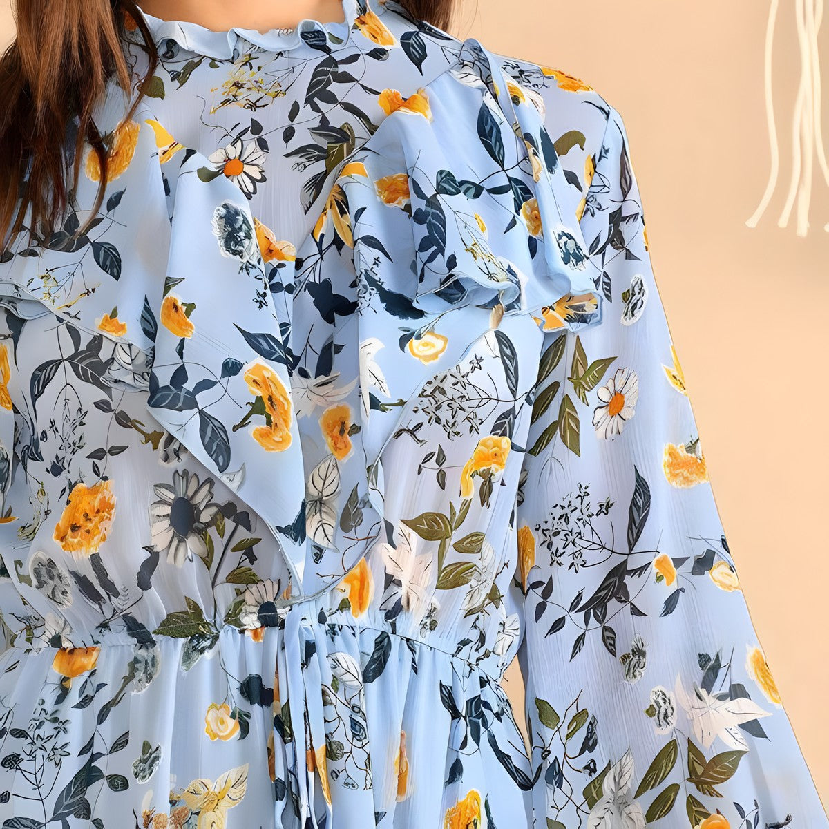 Robe Bohème Turquoise