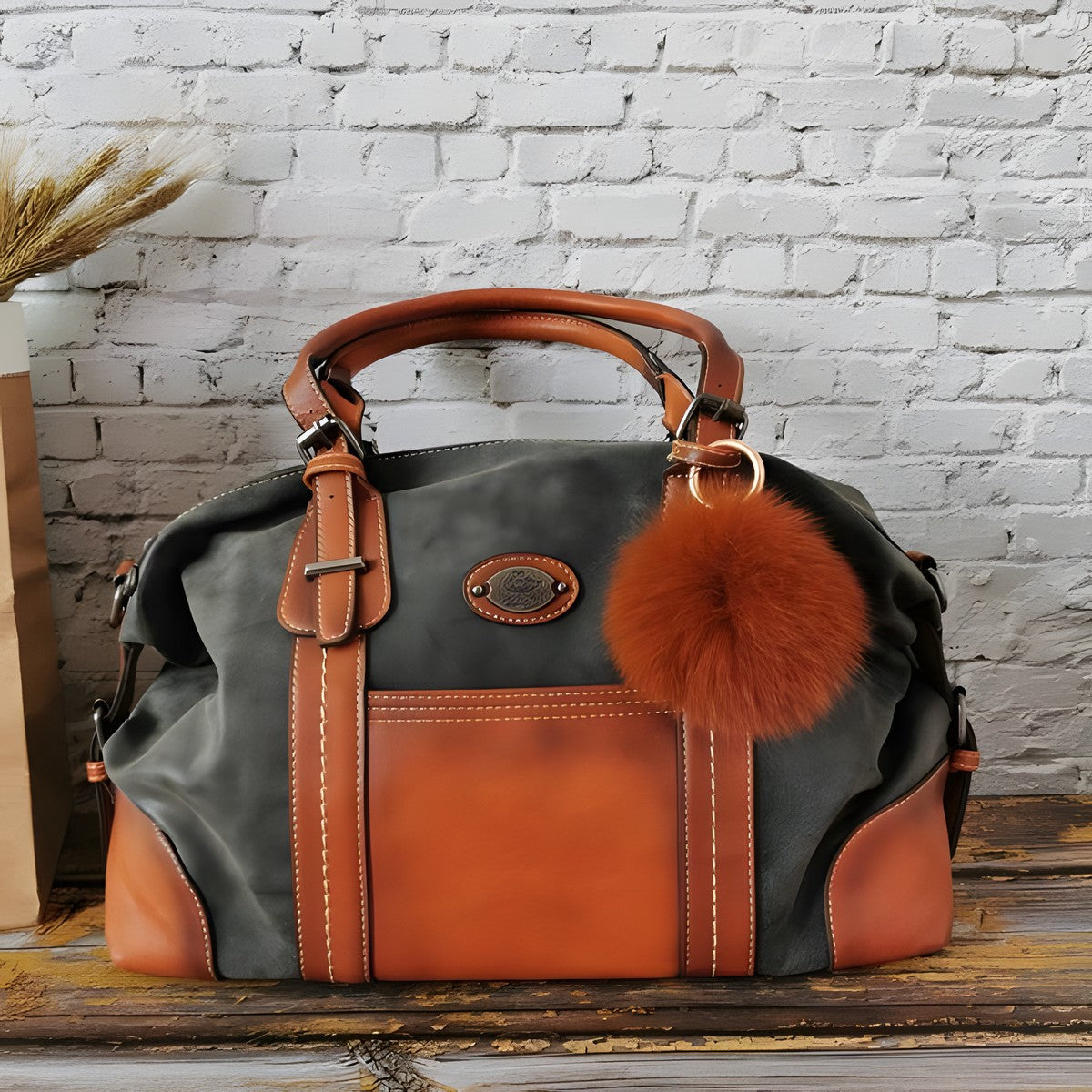 Sac Bandoulière Bohème Cuir