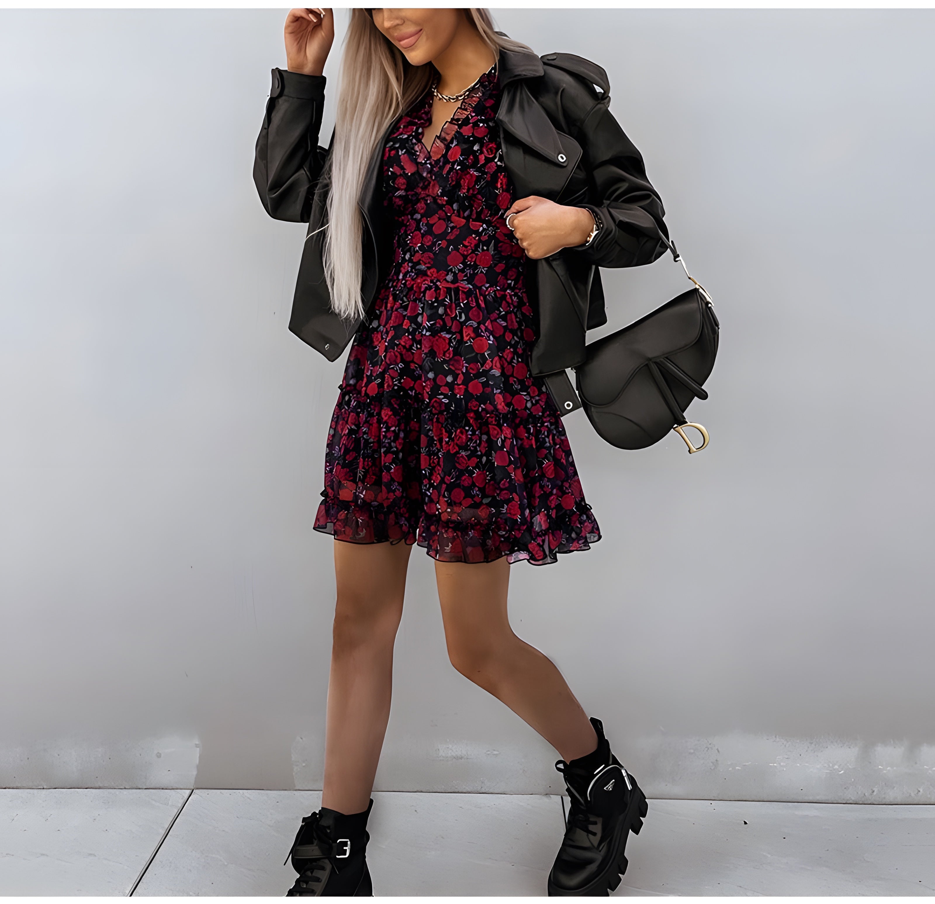 Robe Bohème Chic Italienne