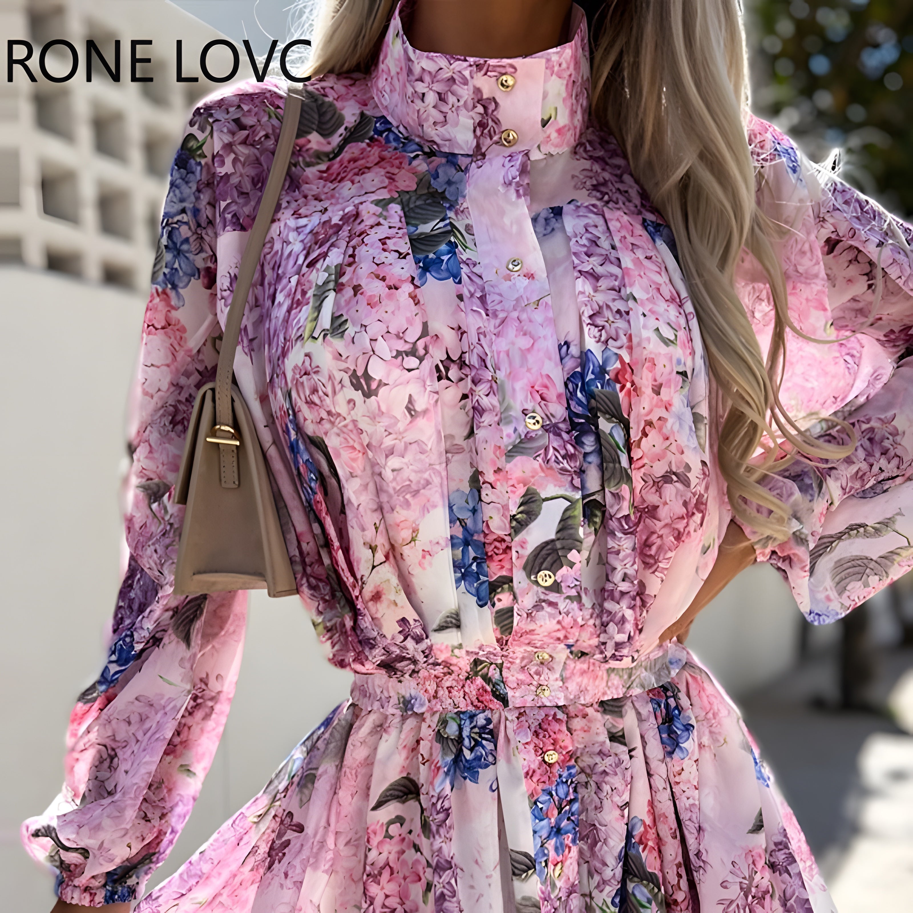 Robe Bohème Chic Rose Poudré