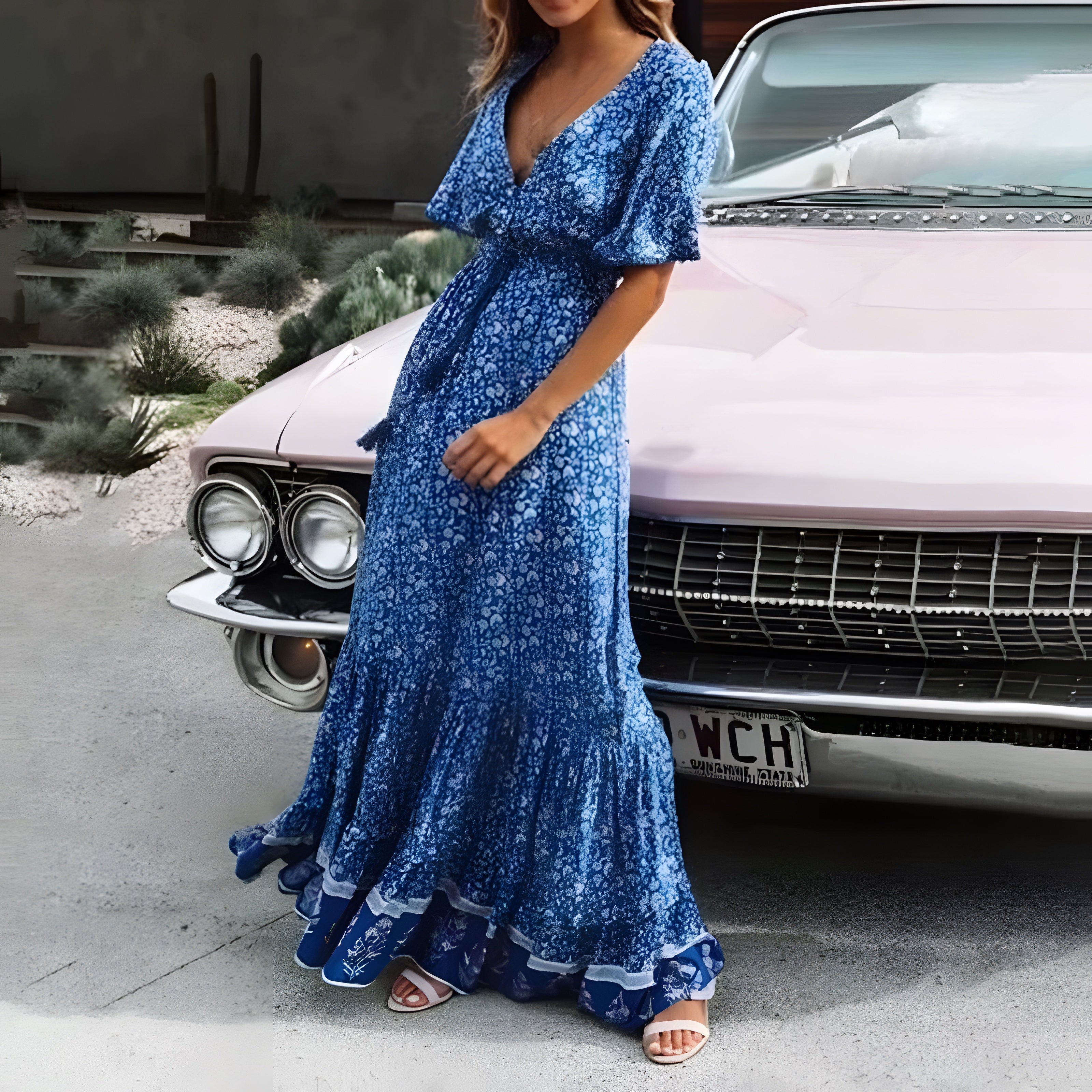 Robe Bohème Longue Automne