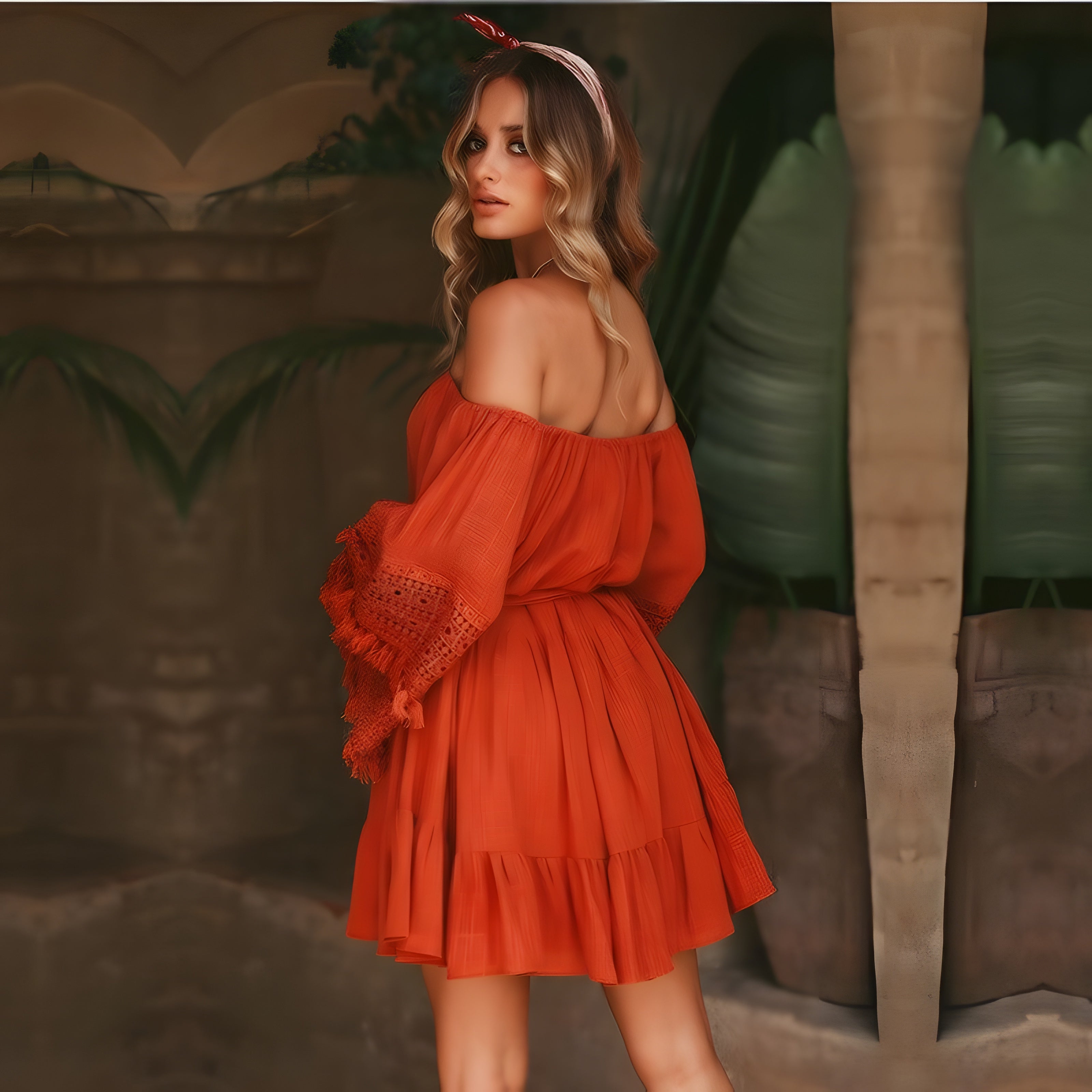 Robe Bohème Unie