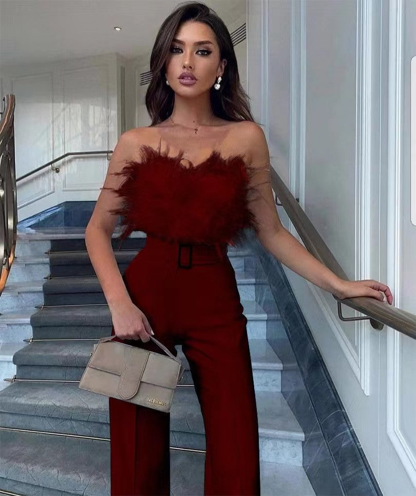 Combinaison bohème chic mariage