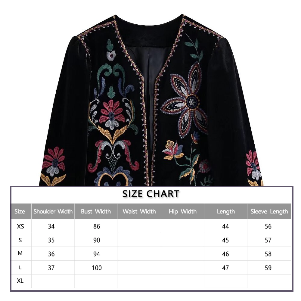 Veste Florale Bohème
