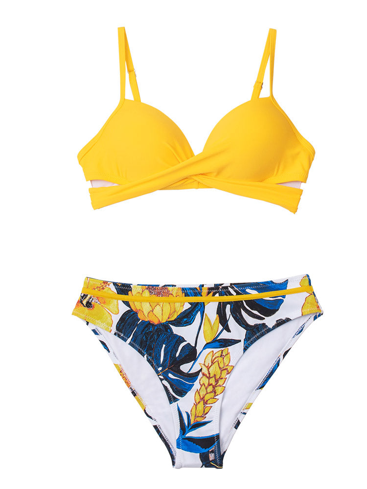 Maillot de bain bohème push up
