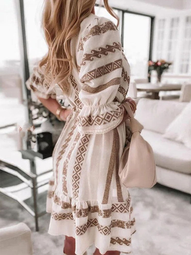 Robe été bohème Femme