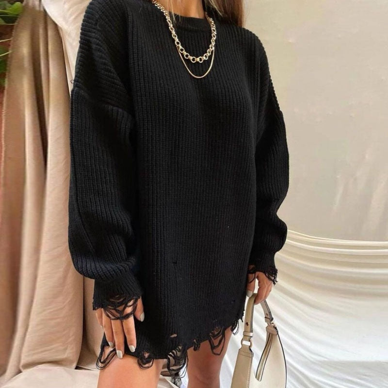 Robe pull hippie