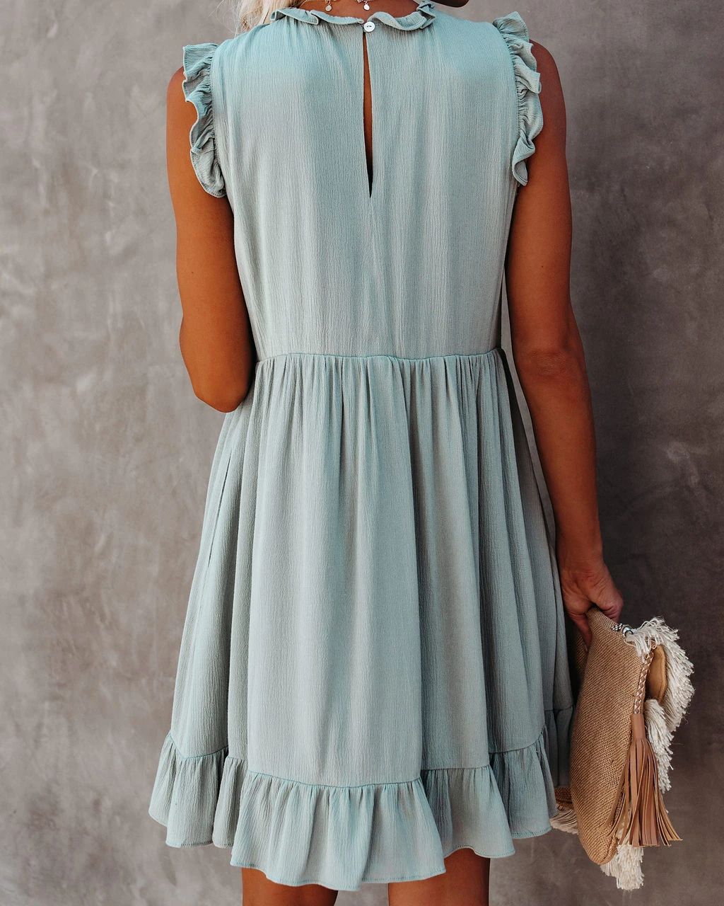 Robe Bohème Hippie Bleu