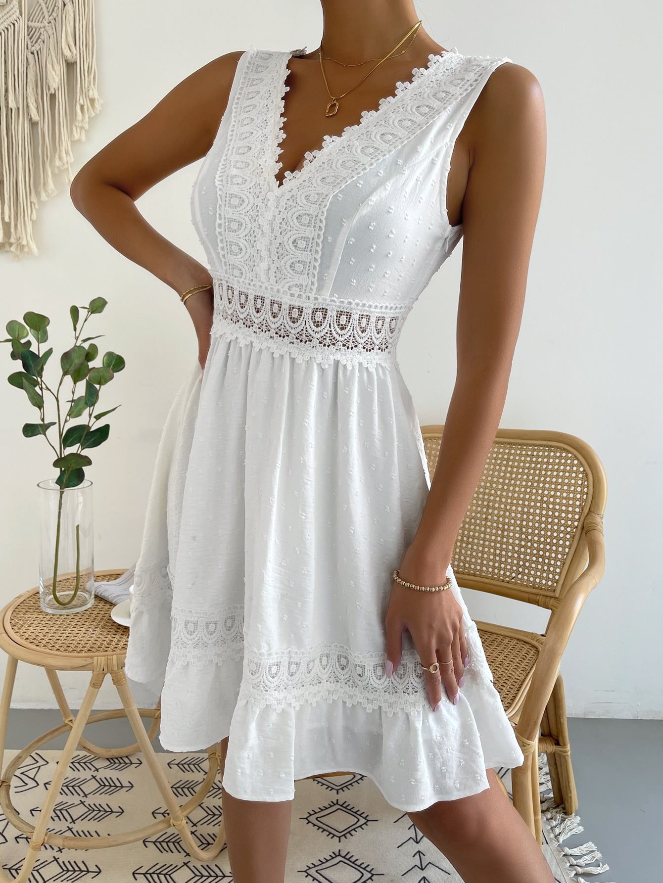 Robe boheme de luxe