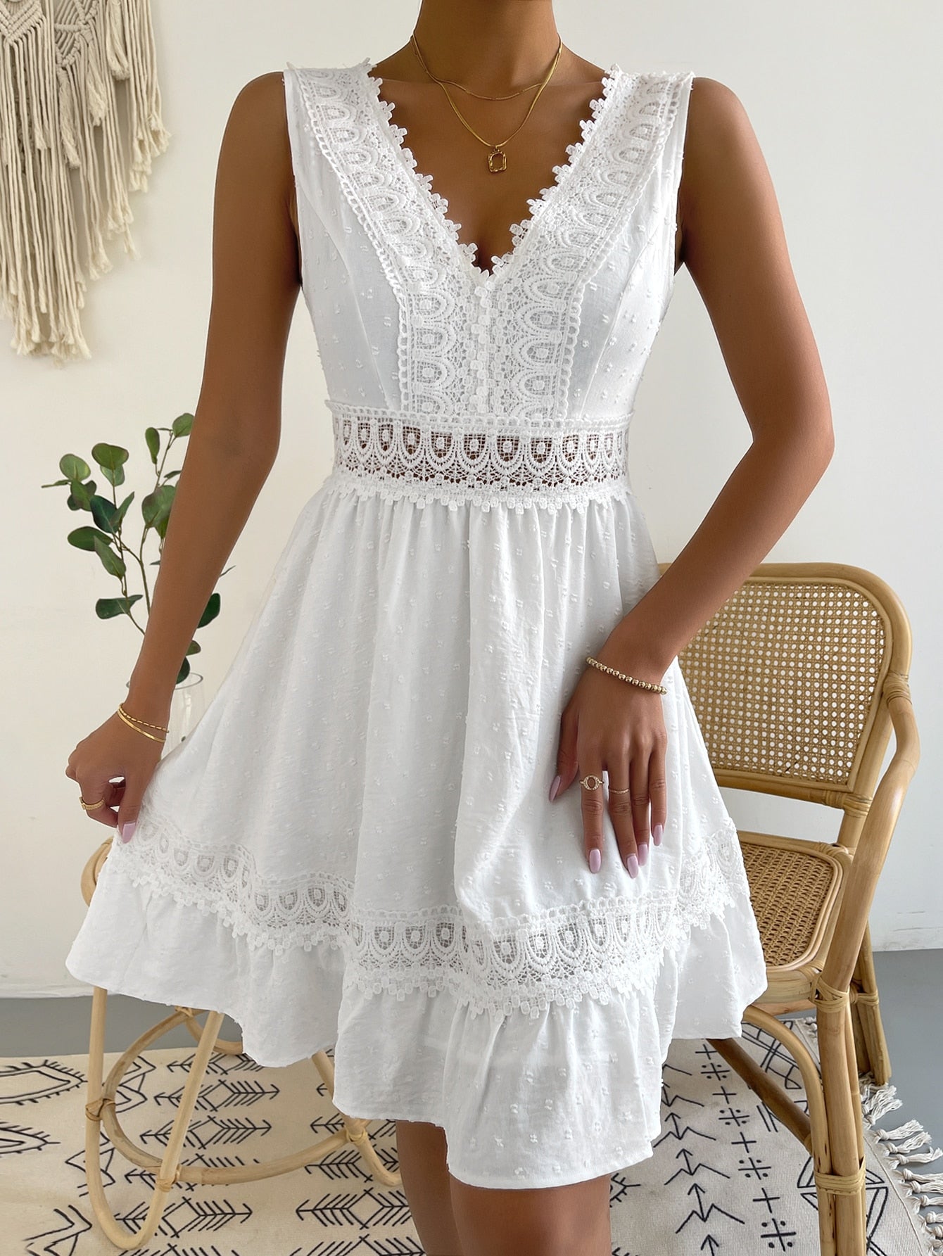 Robe boheme de luxe
