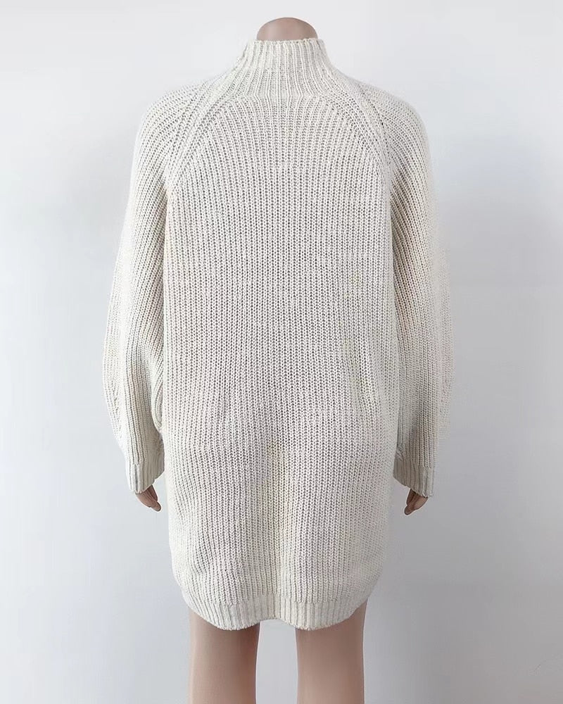 Robe pull boheme